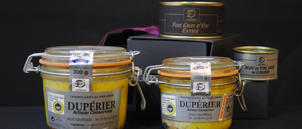 Foie gras producteurs dupérier